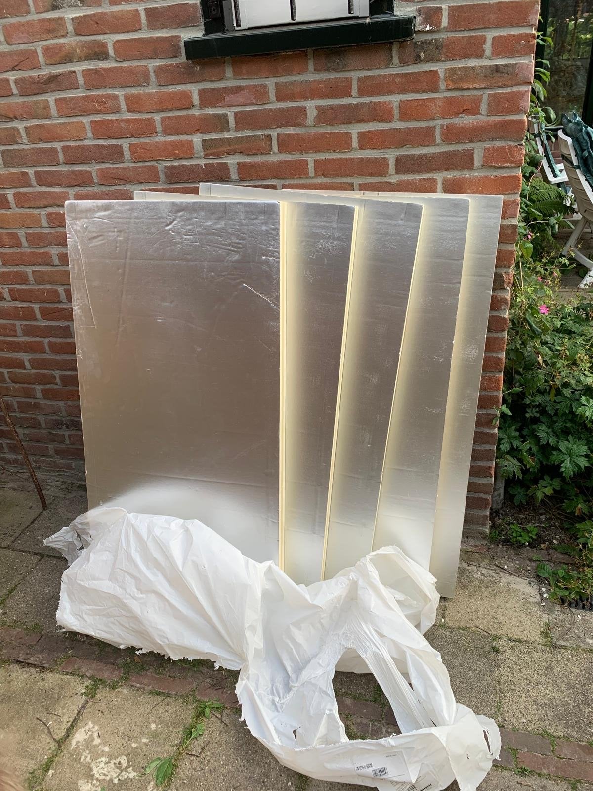 PIR isolatieplaten - Hardschuim isolatie, Ophalen, 4 tot 8 cm, Nieuw, 5 tot 10 m²