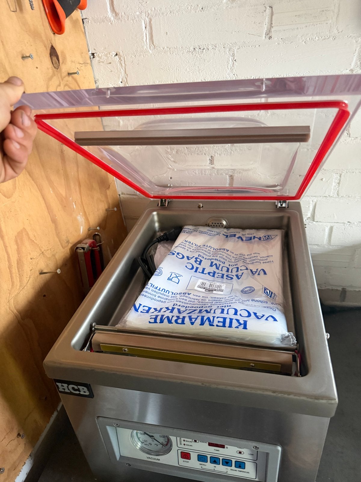 Professionele HCB Vacuümmachine - Zo goed als nieuw, Ophalen, Nieuw zonder verpakking, Overige typen