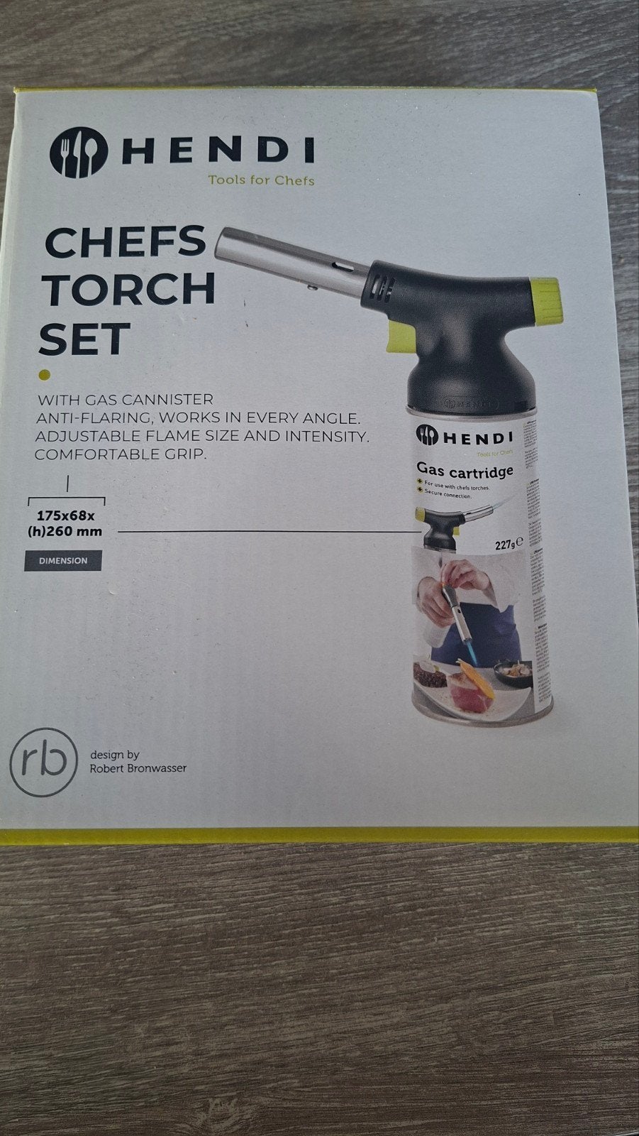 Hendi Chefs Torch Set - Nieuw en Ongebruikt, Ophalen, Overige typen, Hendi, Nieuw