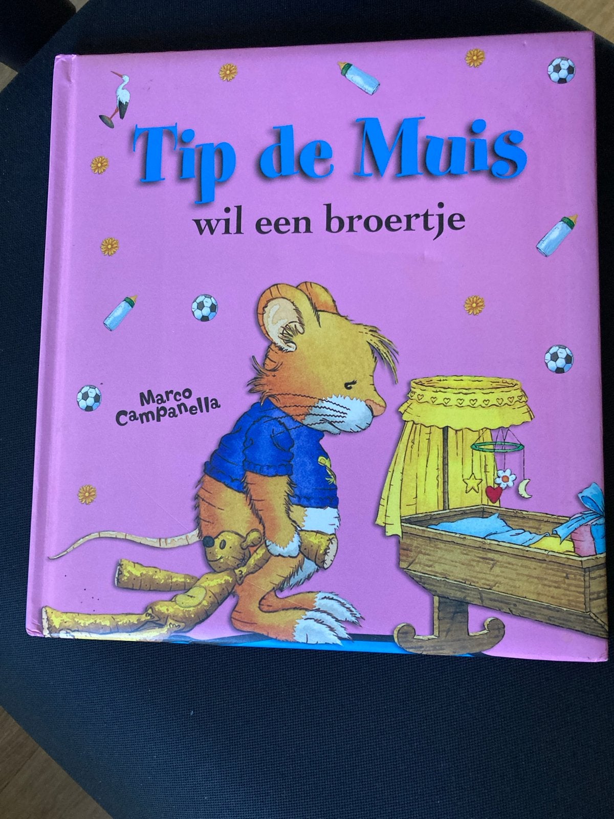 Tip de Muis wil een broertje - Marco Campanella, Boeken, Ophalen of Verzenden, Zo goed als nieuw, 2 tot 3 jaar