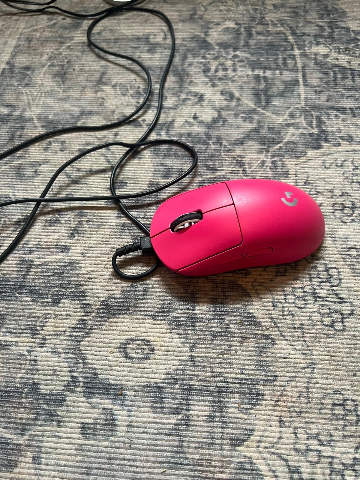 Logitech G PRO X SUPERLIGHT Gaming Muis Roze, Computers en Software, Muizen, Rechtshandig, Muis, Gebruikt, Gaming muis