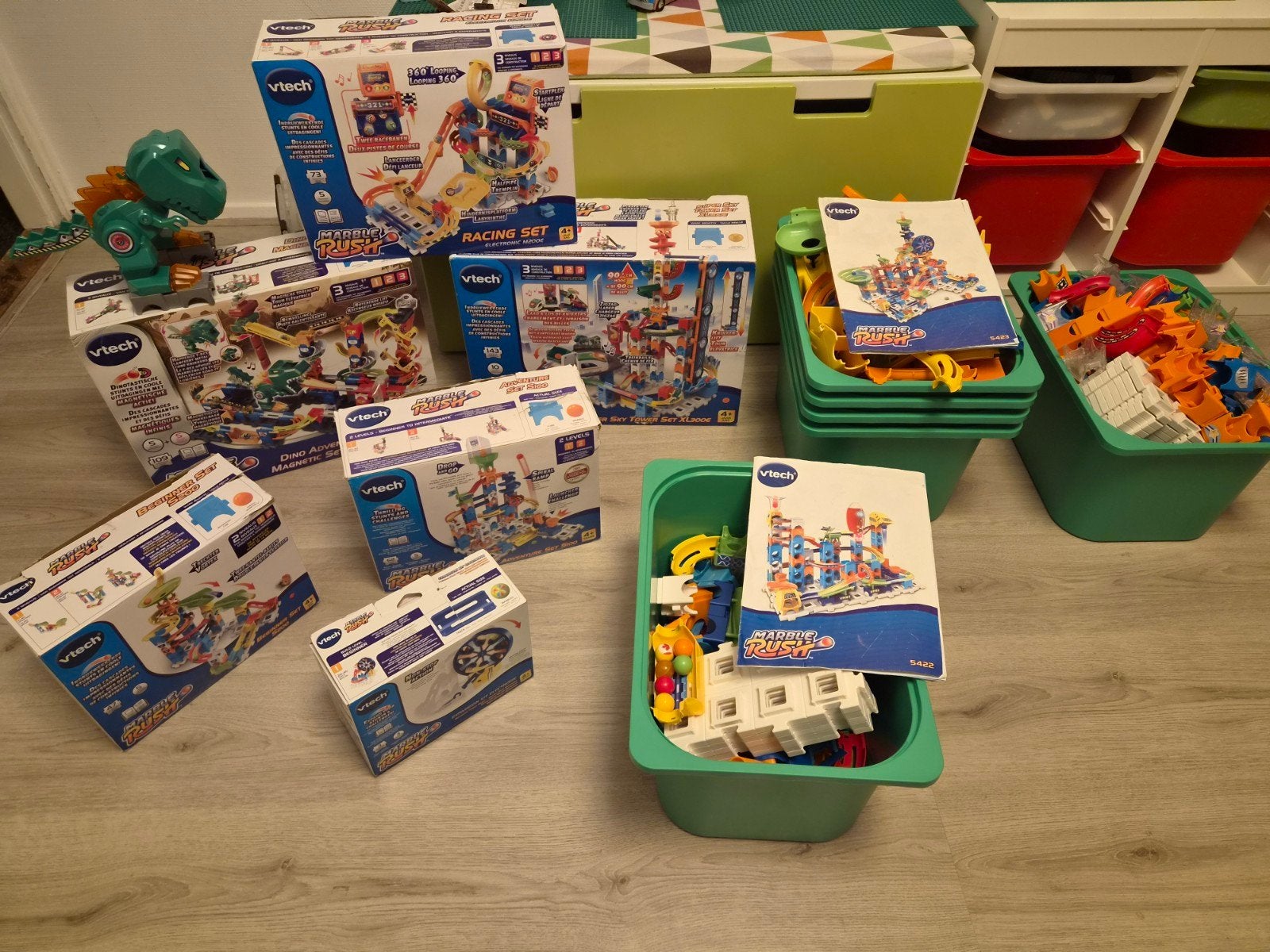 marble rush vtech knikkerbaan veel sets, Kinderen en Baby's, Ophalen, Gebruikt, Overige merken