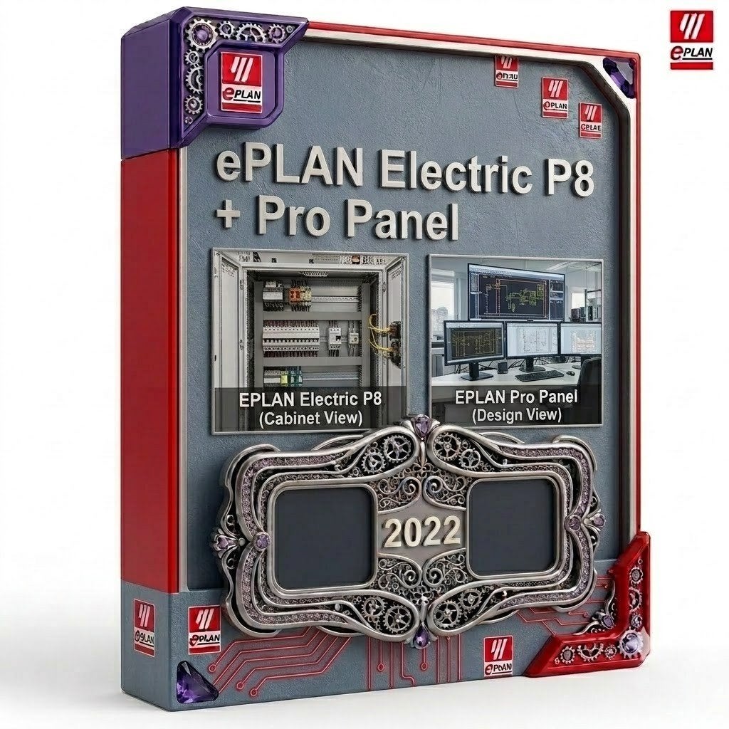 EPLAN Electric P8 + Pro Panel  Elektrotechniek Engineering, Computers en Software, Ontwerp- en Bewerkingssoftware, Nieuw, Windows