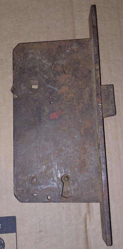 Groot antiek deurslot, Antiek en Kunst, Ophalen