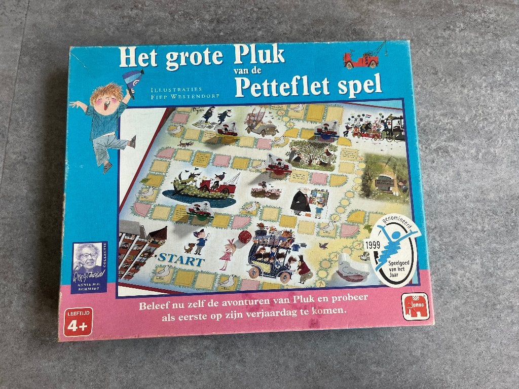 Jumbo - Het grote Pluk van de Petteflet spel - compleet, Kinderen en Baby's, Speelgoed | Educatief en Creatief, Ophalen of Verzenden
