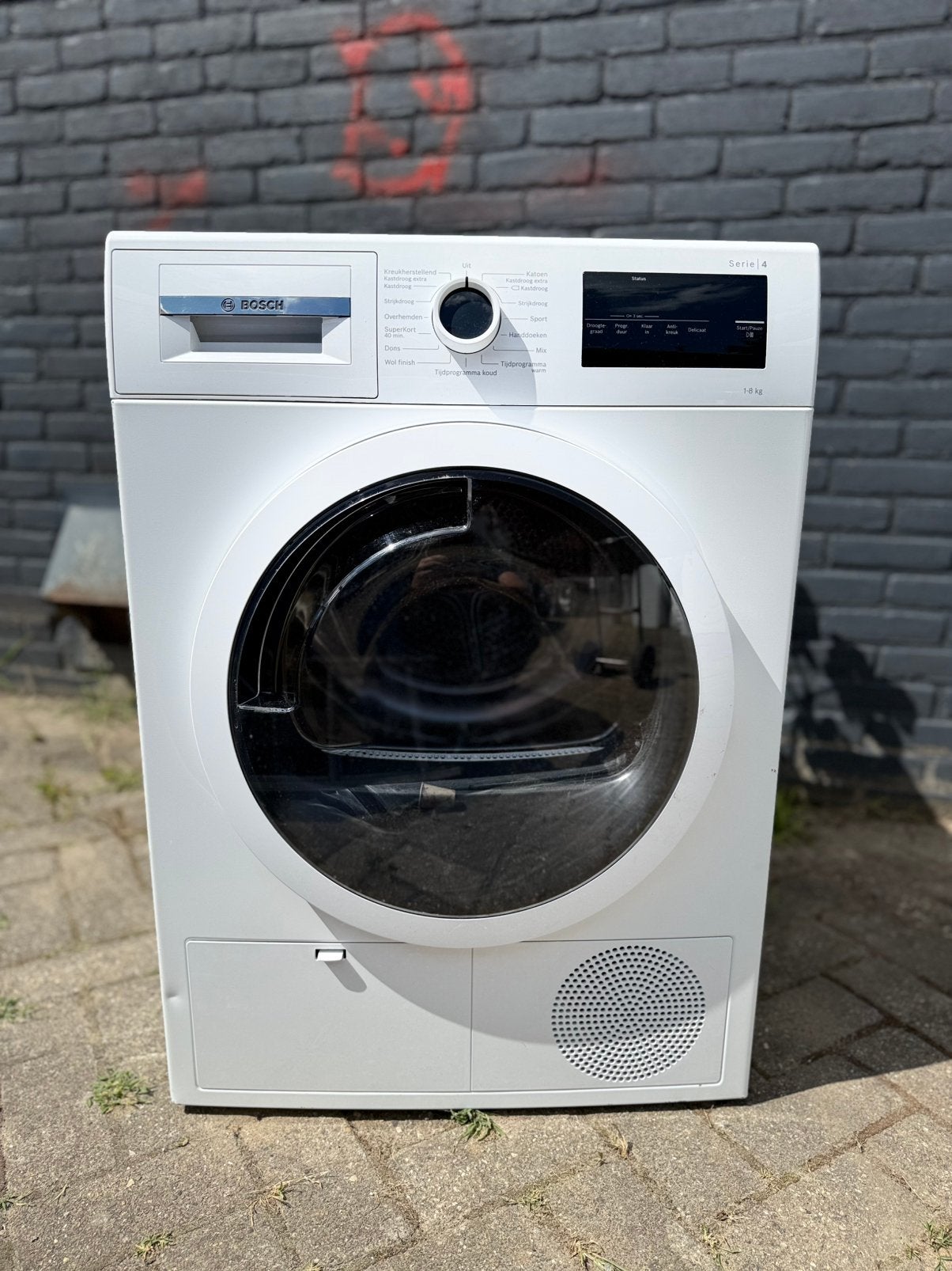 BOSCH SERIE 4 8KG A++ AUTODRY WARMTEPOMP DROGER MET GARANTIE, Minder dan 85 cm, Overige typen, 8 tot 10 kg, Ophalen of Verzenden