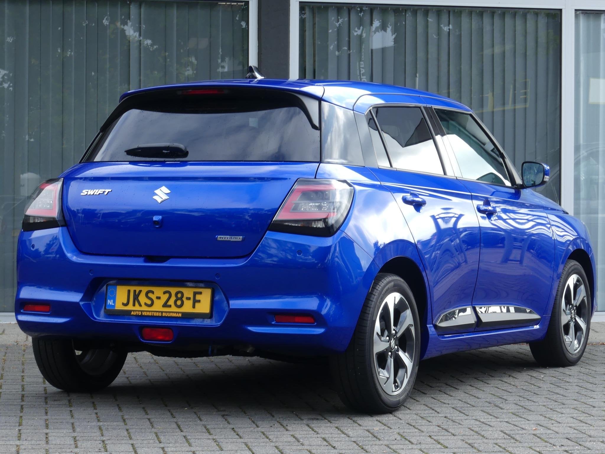 Suzuki Swift 1.2 Style Smart Hybrid BLACK RHINO, Apple Carpl, Auto's, Suzuki, Voorwielaandrijving, 12 maanden, Stof, Origineel Nederlands