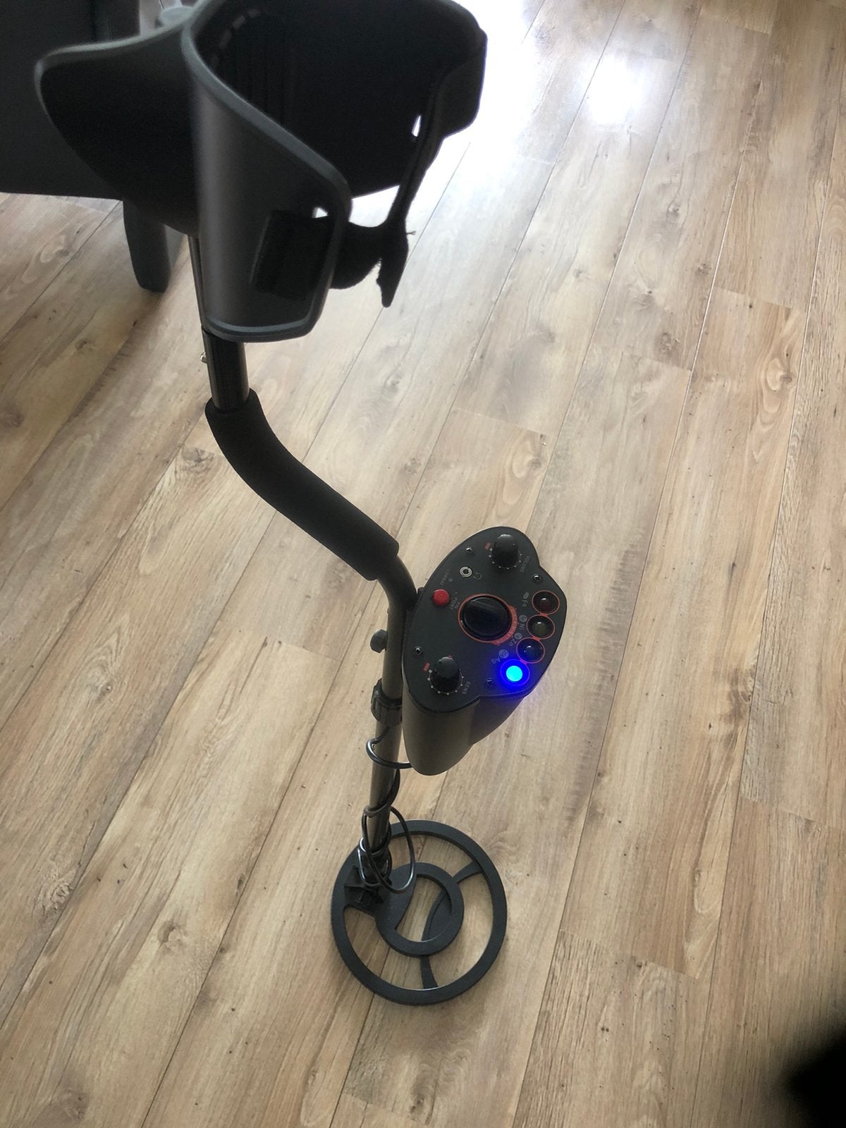 Metaaldetector Odessy met accessoires, Hobby en Vrije tijd, Metaaldetectors, Overige merken, Gebruikt, Meer dan 30 cm, Ophalen of Verzenden