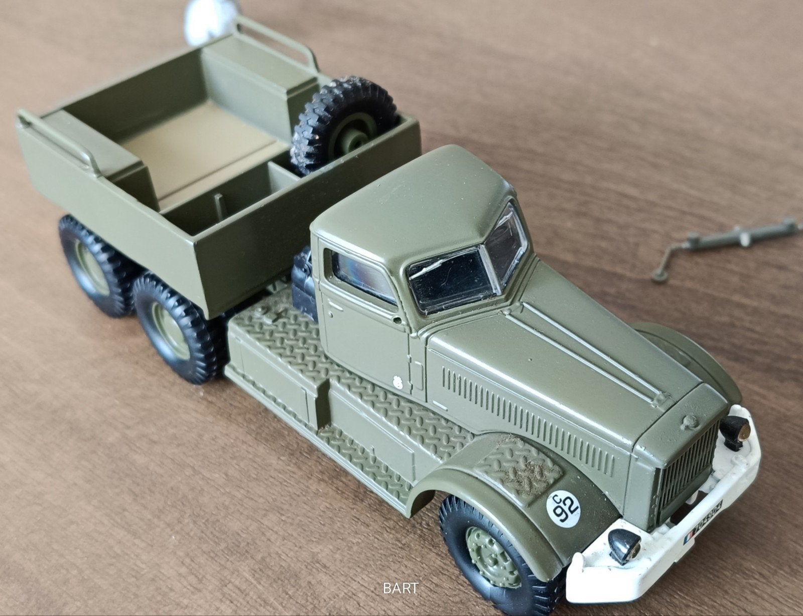 DIAMOND T980 BALLAST WAGEN FRANSE LEGER CORGI, Ophalen of Verzenden, Nieuw, Bus of Vrachtwagen, Corgi
