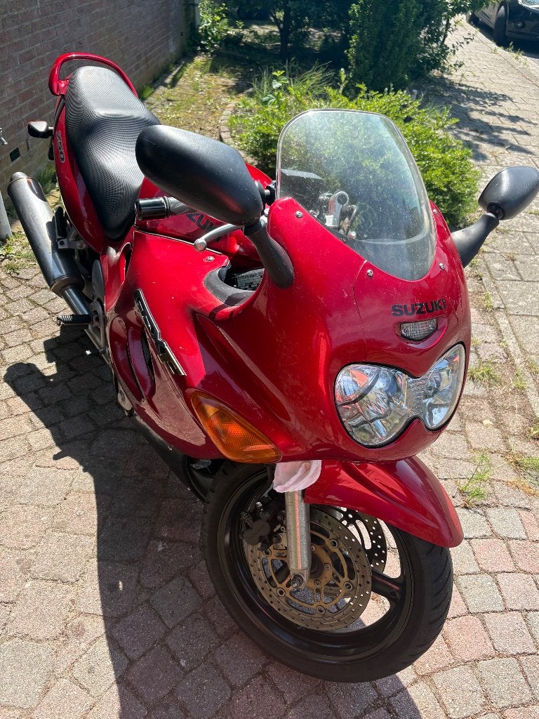 Suzuki GSX750F met schade te koop, 750 cc, 4 cilinders, Motorrijbewijs A, Gebruikt