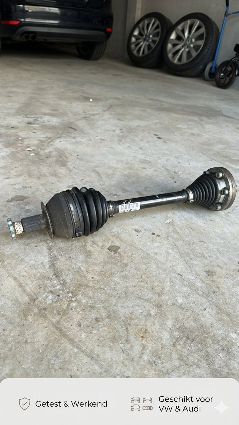 Volkswagen/Audi/Seat/Skoda. Aandrijfas linksvoor CBZB/CBZ, Auto-onderdelen, Ophalen, Gereviseerd, Seat