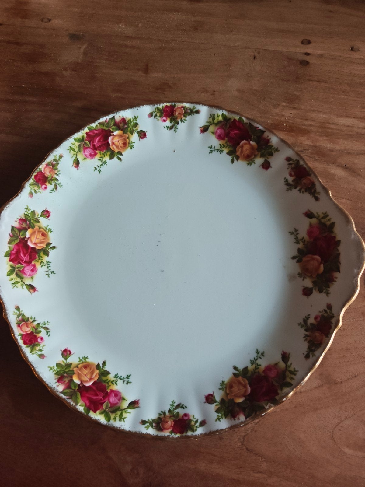 Royal Albert Old Country Roses Serveerschaal 28 cm, Ophalen of Verzenden