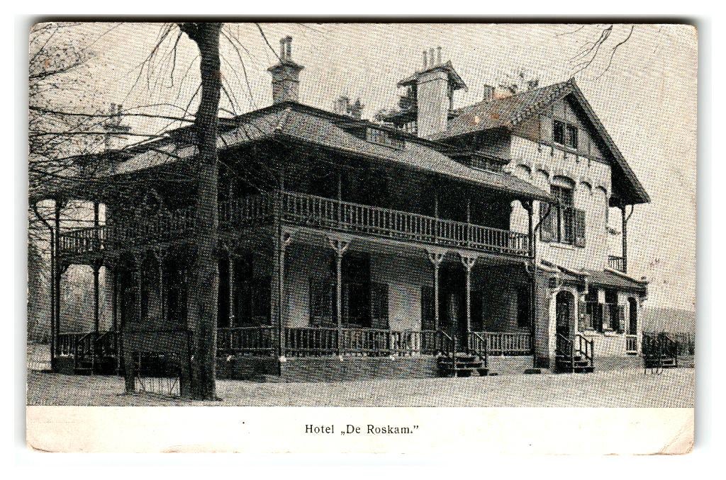 Renkum, Hotel "De Roskam", Verzenden, 1920 tot 1940, Gelopen, Gelderland