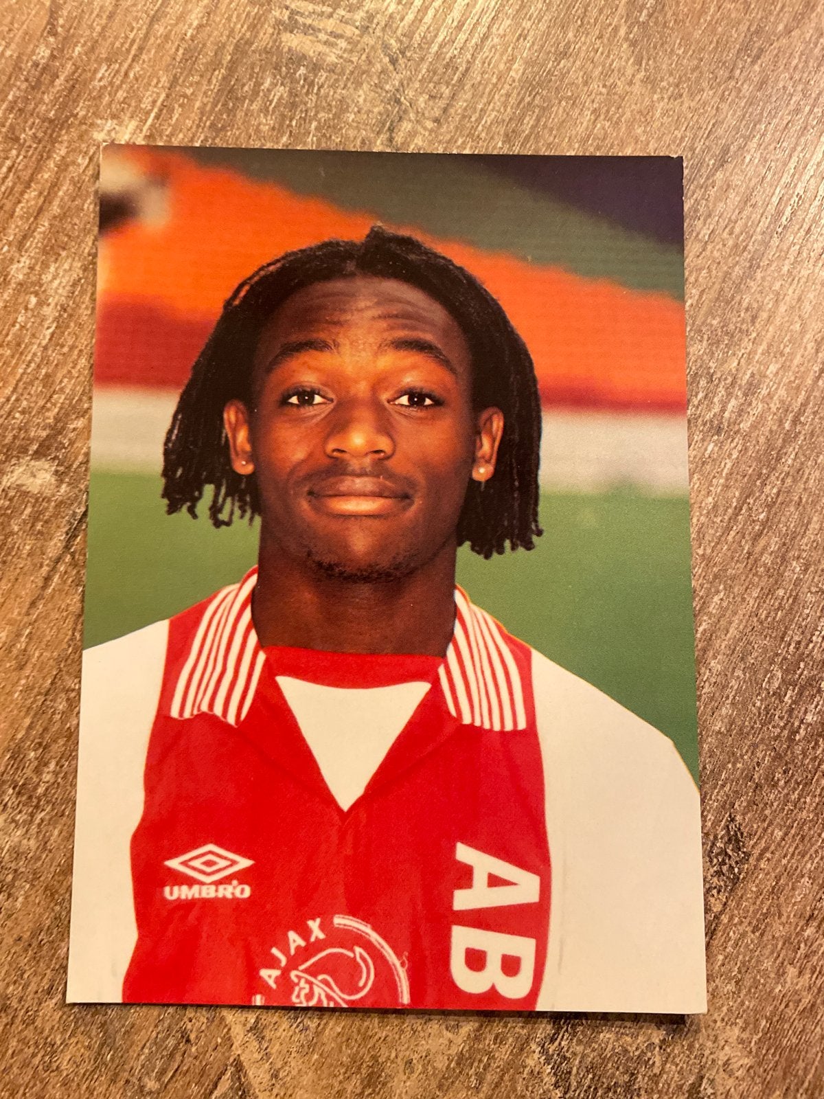 Kiki Musampa Ajax spelerskaart, Verzamelen, Ophalen of Verzenden, Zo goed als nieuw, Ajax, Spelerskaart