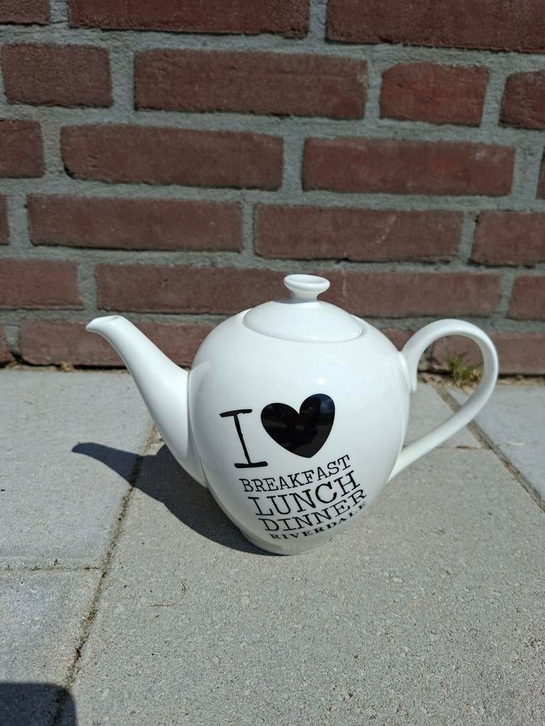Riverdale Theepot - Zo goed als nieuw, Theepot/fluitketel, Ophalen of Verzenden, Zo goed als nieuw, Steen/keramiek