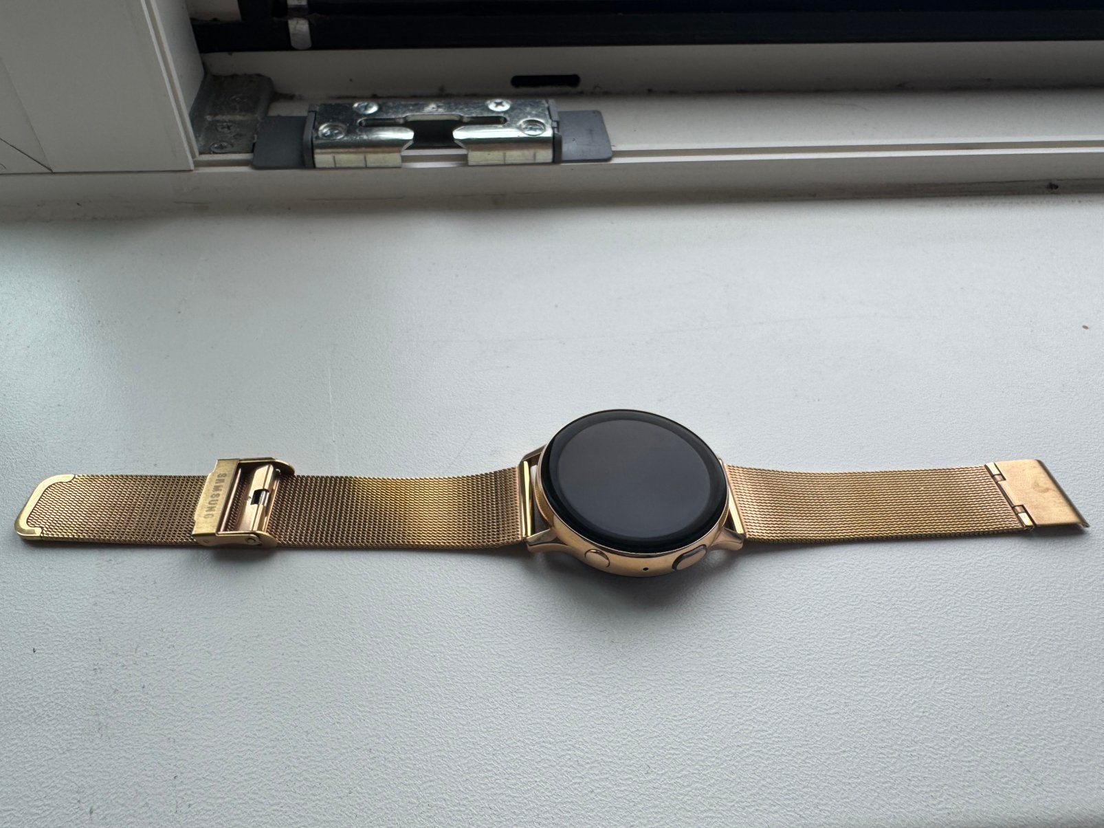 Samsung galaxy smart watch, Ophalen, Zwart, Android