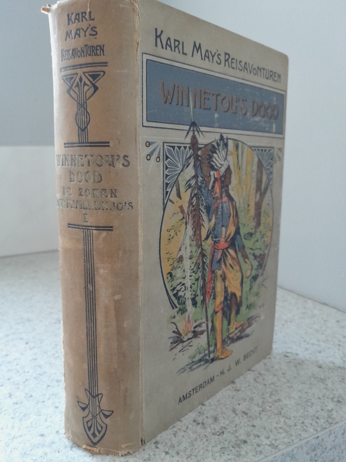 Oude uitgave Karl May's reisavonturen., Ophalen of Verzenden, Gelezen, Dr Karl May.