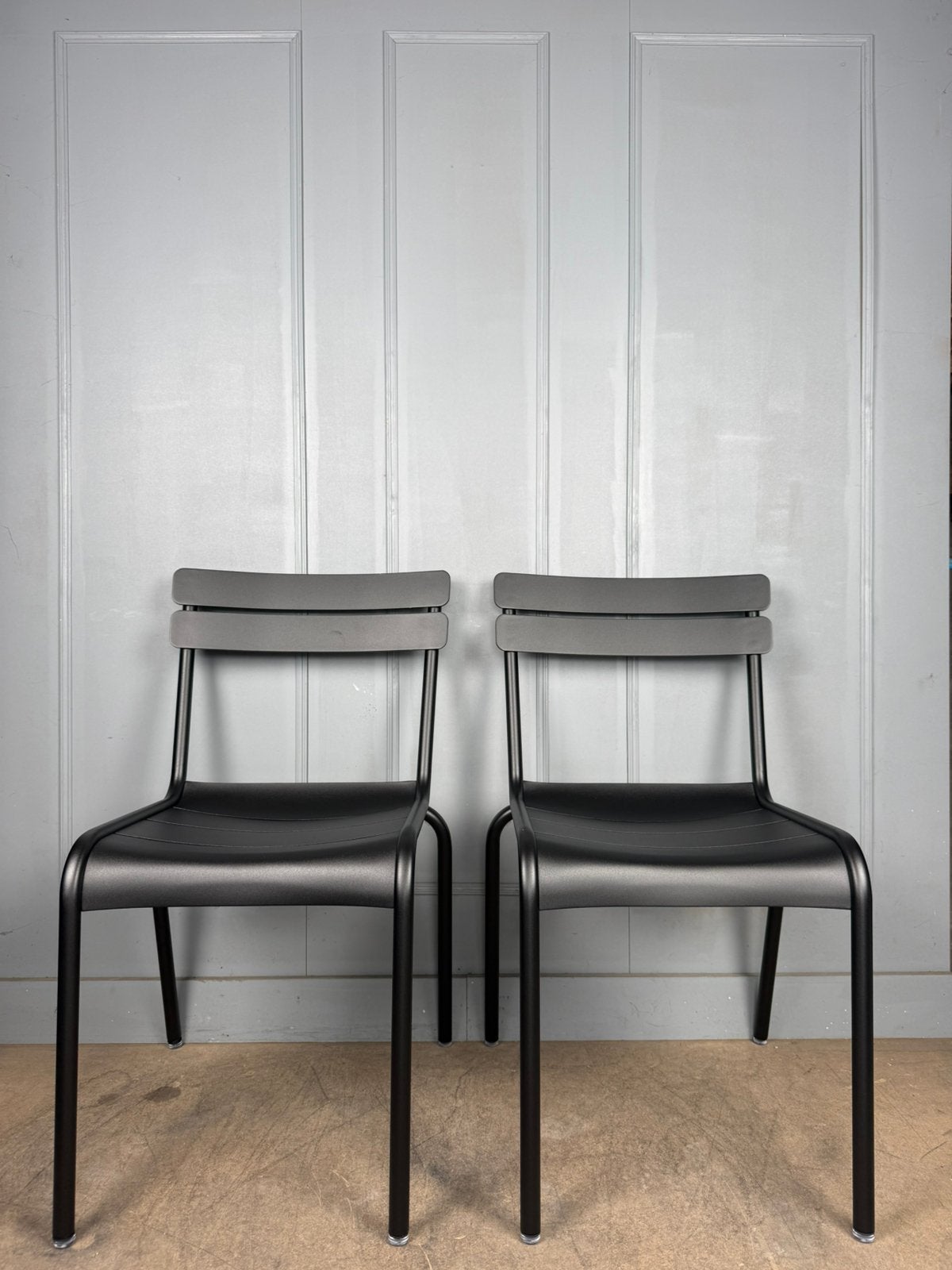 5 x nieuw in doos Fermob Luxembourg stapelbare tuinstoelen, Aluminium, Ophalen of Verzenden, Zo goed als nieuw, Fermob