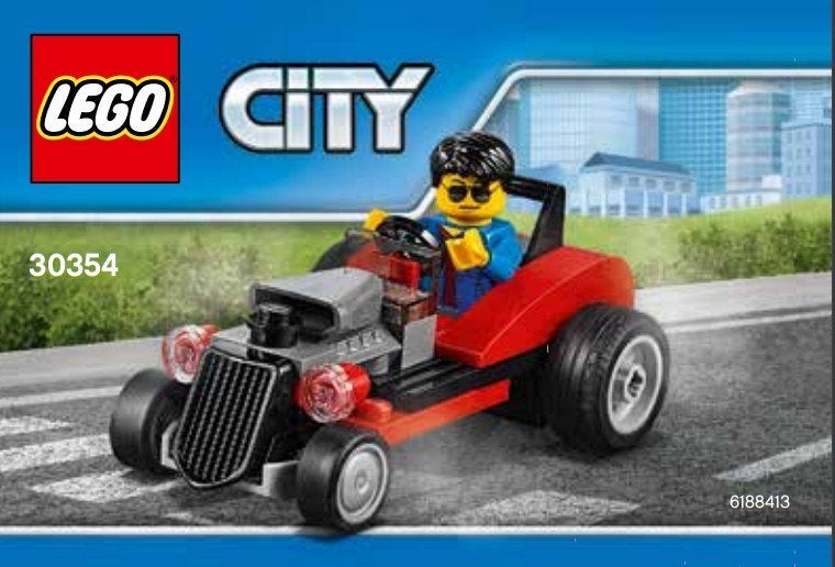 30354 - City: Hot Rod, Hello@support.lego.com, Lego, Nieuw, Ophalen of Verzenden