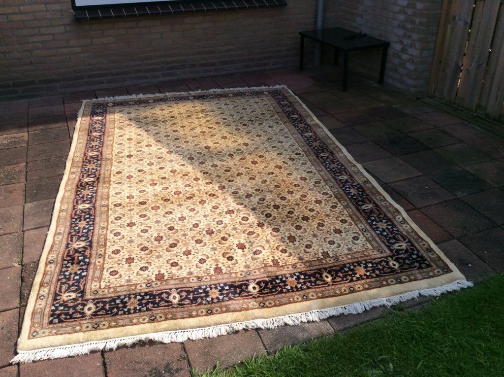 Prachtig Iraanse tapijt! (100% Wol), Gebruikt, 150 tot 200 cm, 200 cm of meer, Ophalen of Verzenden
