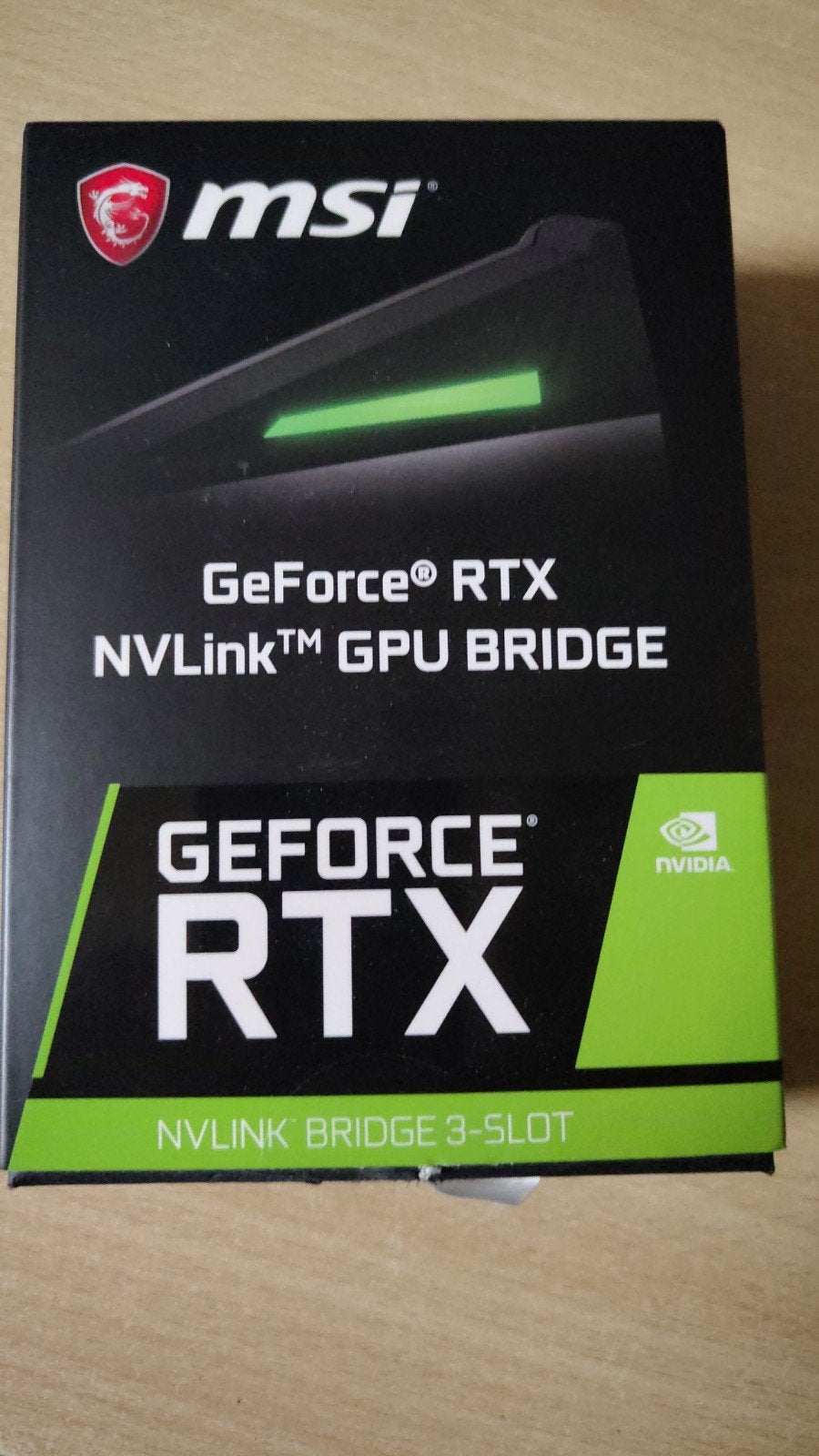 MSI GeForce RTX NVLink GPU Bridge 3-Slot, Computers en Software, Ophalen of Verzenden, Zo goed als nieuw