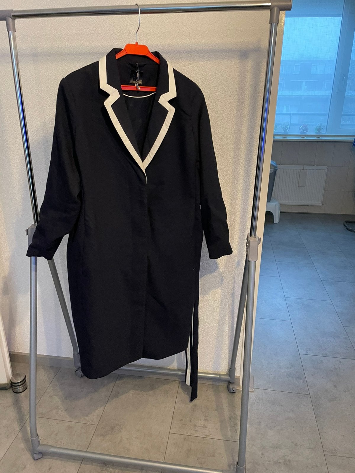 Zomer jas, Ophalen of Verzenden, Zo goed als nieuw, Maat 46/48 (XL) of groter, Blauw