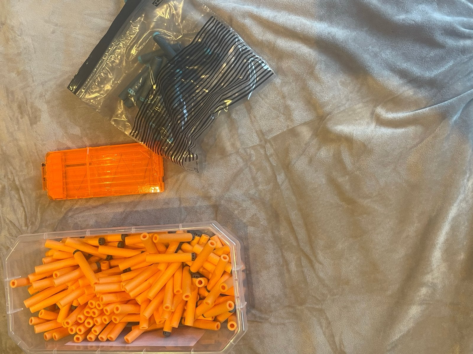 Nerf pijltjes en magazijn, Ophalen of Verzenden, Gebruikt, Jongen of Meisje