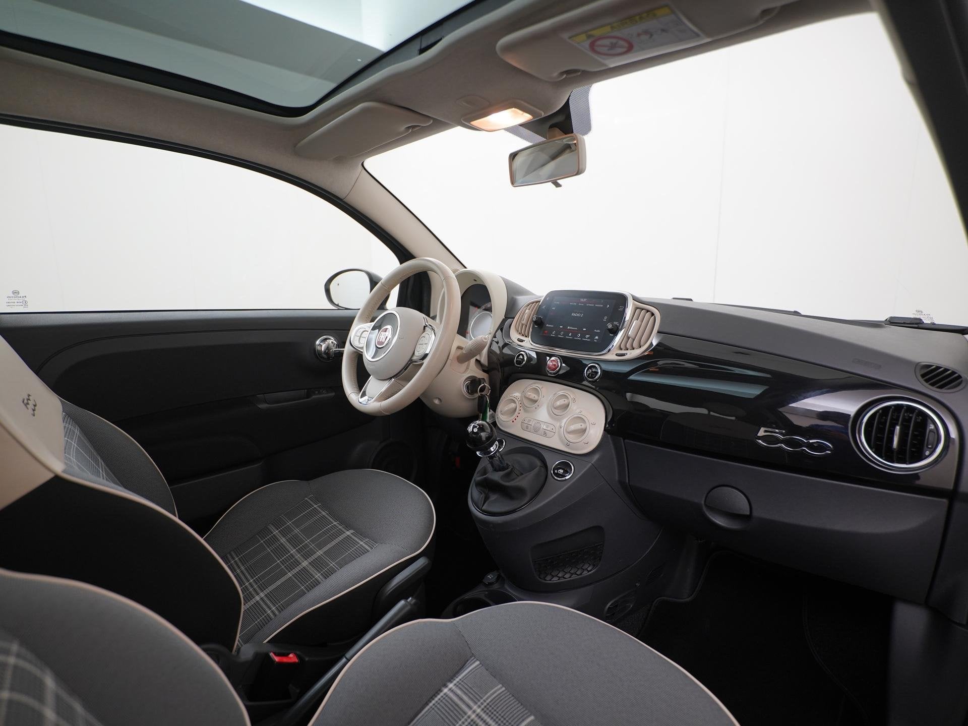 Fiat 500 0.9 TwinAir Turbo Lounge | Panoramadak | Navigatie, Voorwielaandrijving, 12 maanden, Gebruikt, Origineel Nederlands
