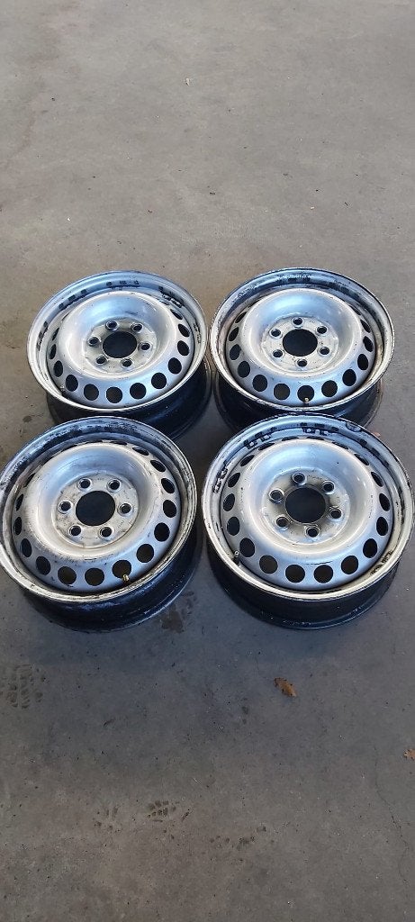 4 Stalen velgen voor VW Crafter/ MB Sprinter 16" 6.5Jx16, Ophalen, Overige, 16 inch, Overige
