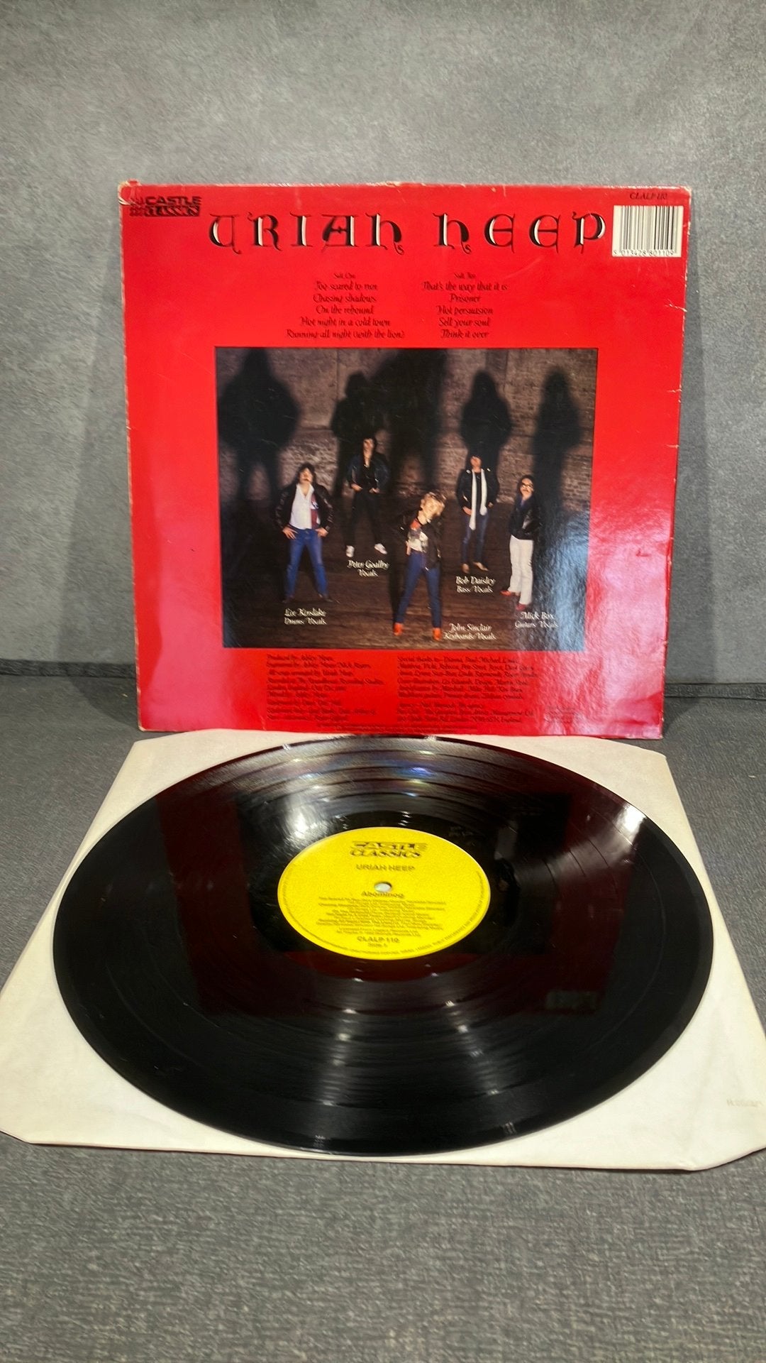 Uriah Heep — Abominog, Gebruikt, 1980 - 1989, Ophalen of Verzenden, Inclusief binnenhoes
