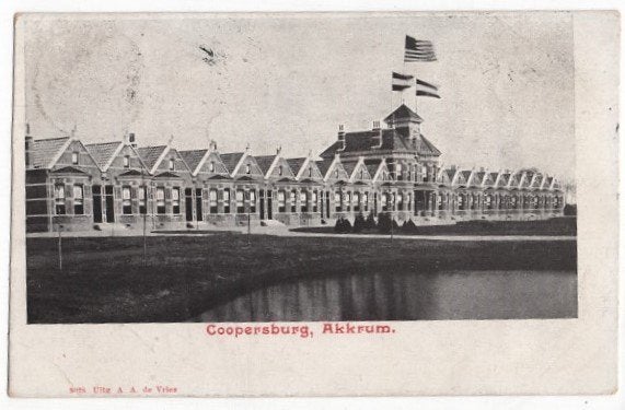 AK ~ Akkrum ~ Coopersburg ~ 1902, Verzenden, Voor 1920, Gelopen, Friesland