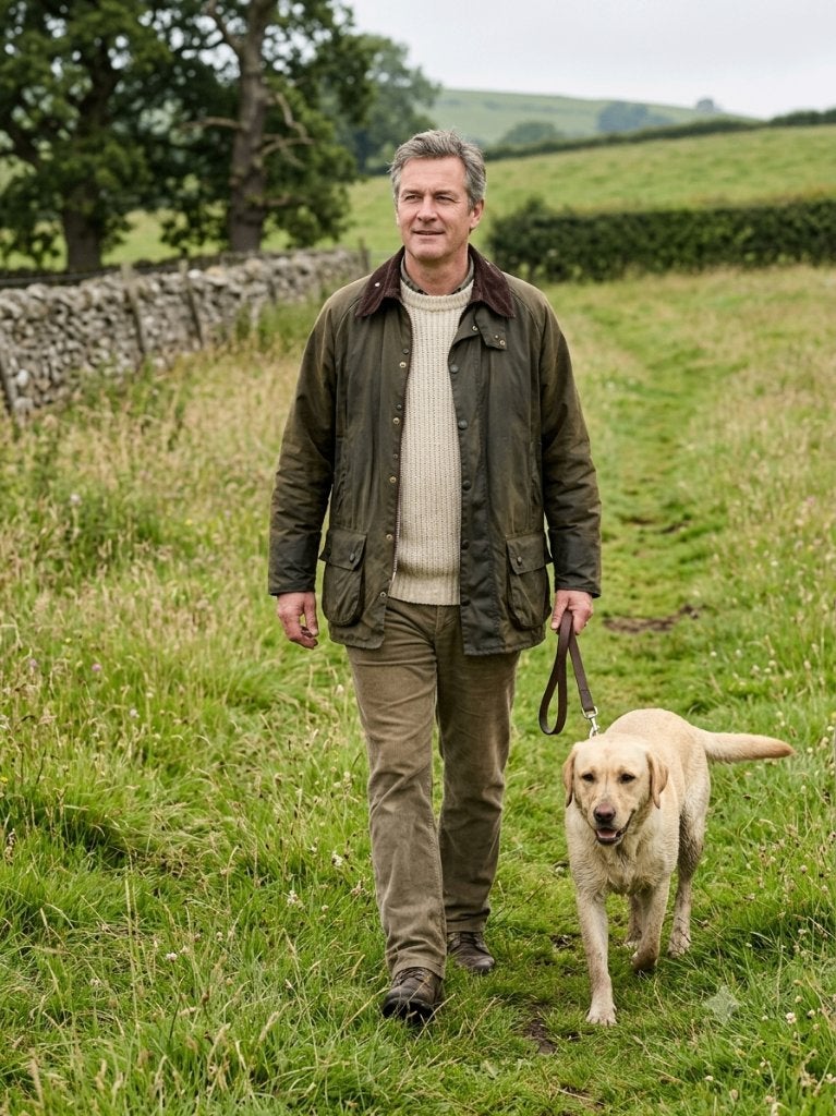 Barbour 'Beaufort' wax jas met wintervoering, C46-117cm XL, Barbour, Maat 56/58 (XL), Ophalen of Verzenden, Zo goed als nieuw