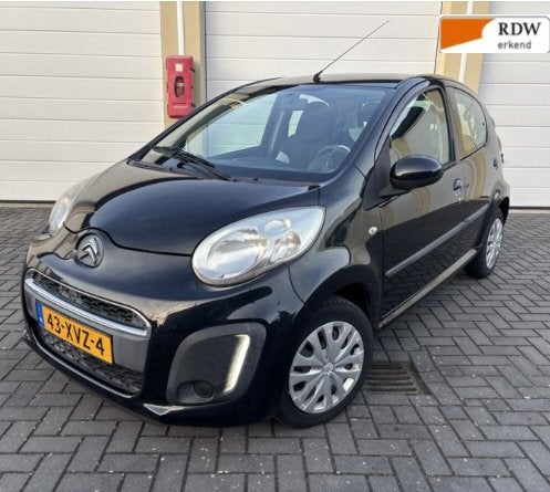 Citroën C1 1.0 5D Collection | Nwe APK| LED| Bluetooth| NAP|, Auto's, Citroën, Voorwielaandrijving, Stof, Zwart, 4 stoelen