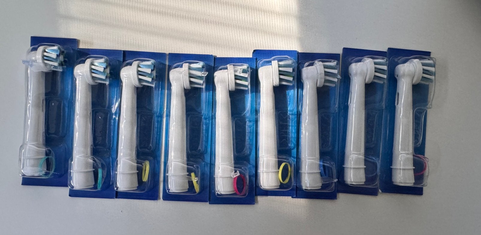9x Originele Oral-B opzetborstels - Nieuw, Verzenden, Nieuw