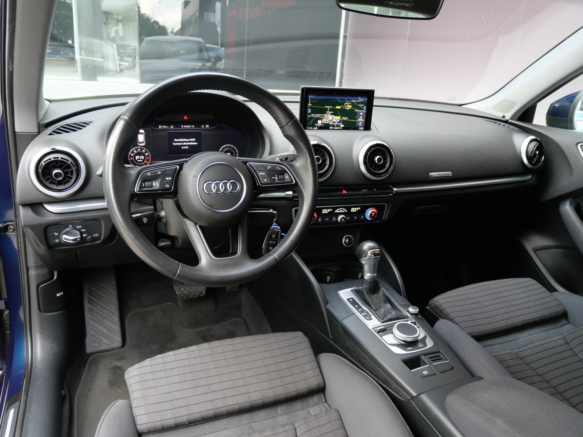 Audi A3 Sportback 35 TFSI COD ADVANCE | VIRTUAL | LED | CARP, Stof, 4 cilinders, 150 pk, Blauw