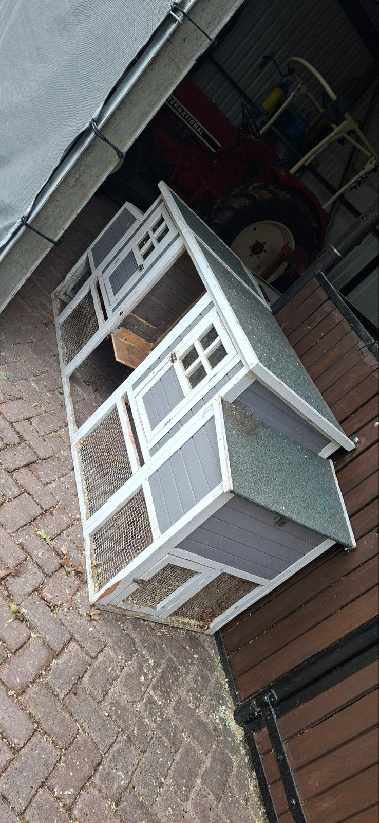 konijnen/kippenhok te koop, Dieren en Toebehoren, Geslacht onbekend, Overige soorten