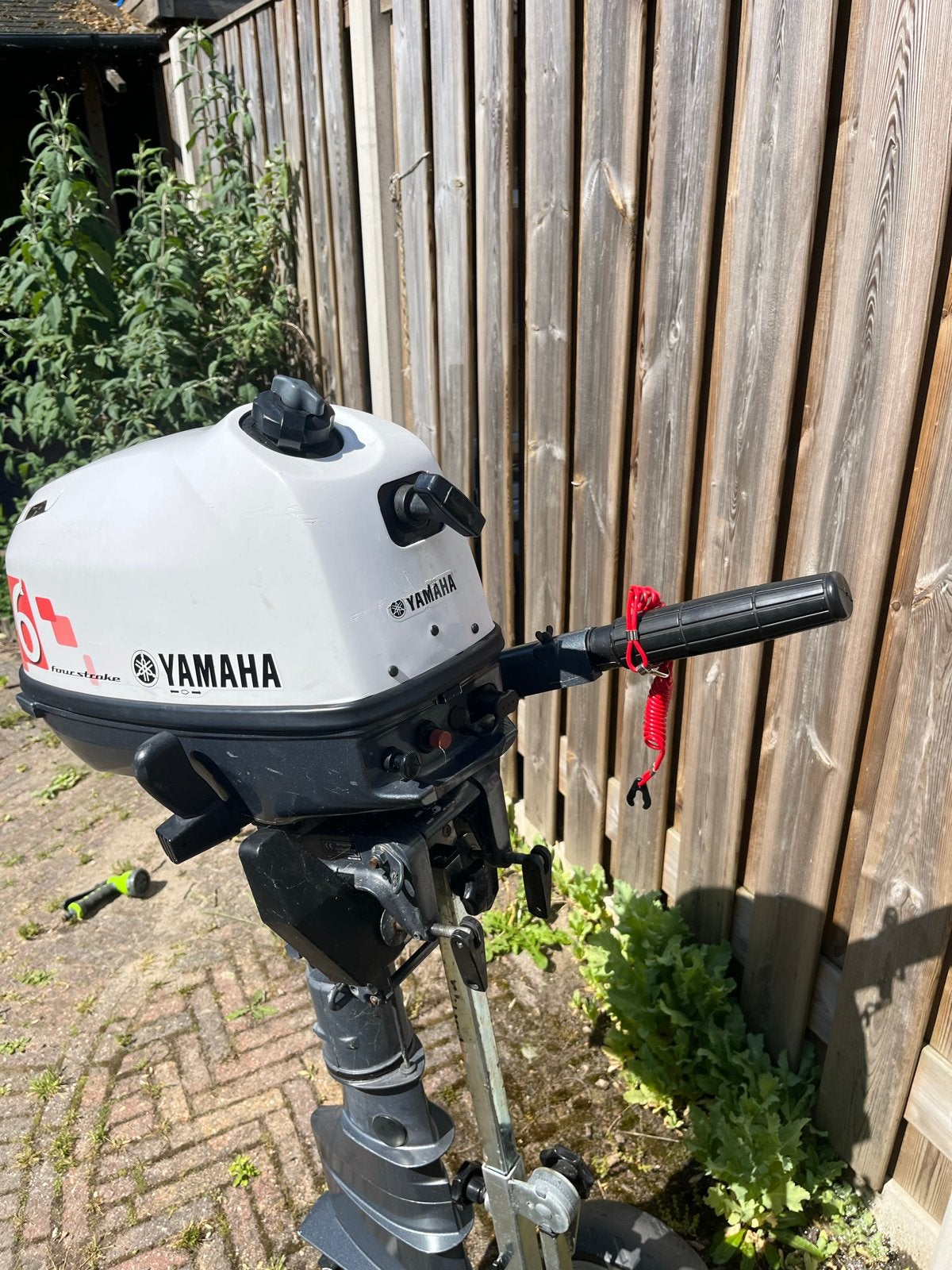 Yamaha 6 PK 4 takt langstaart Buitenboordmotor, Ophalen, Gebruikt, 5 tot 10 pk, Viertaktmotor
