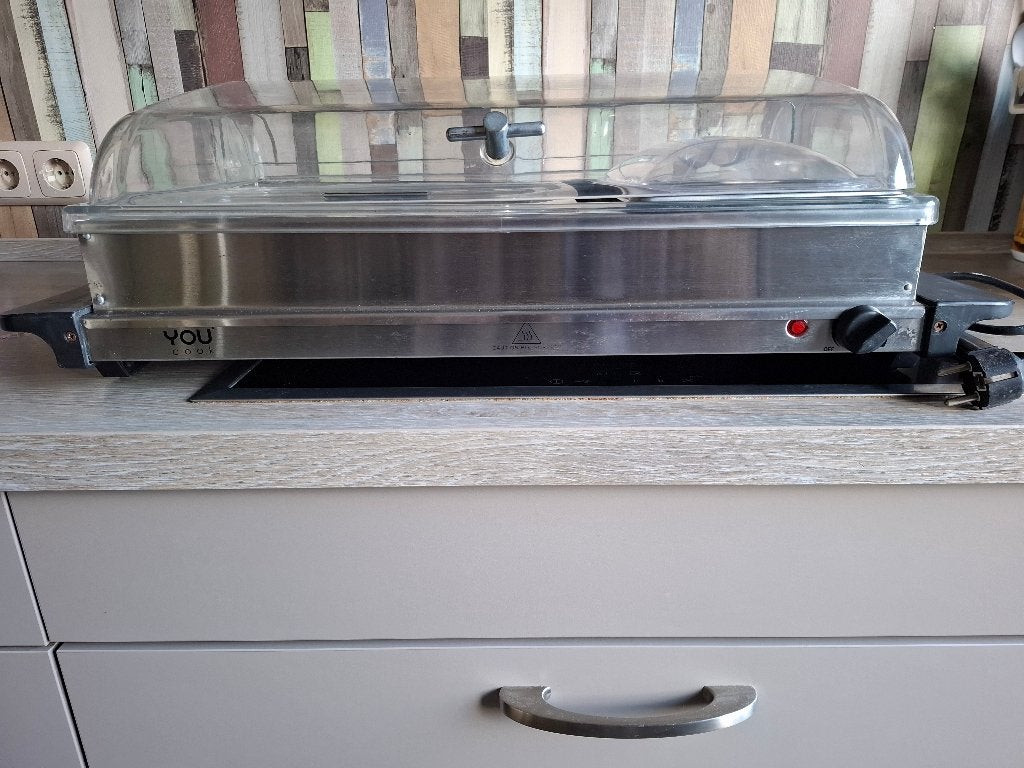 warmhoudplaat, Ophalen, Zilver, Metaal, Overige merken