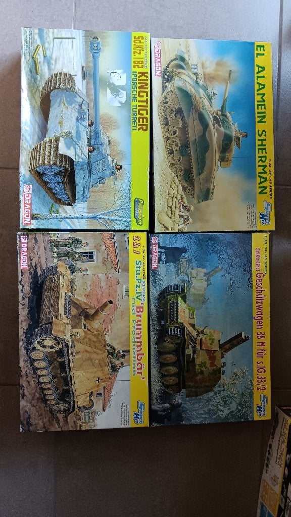 1/35 dragon kits, Hobby en Vrije tijd, Overige merken, Tank, Verzenden, 1:32 tot 1:50