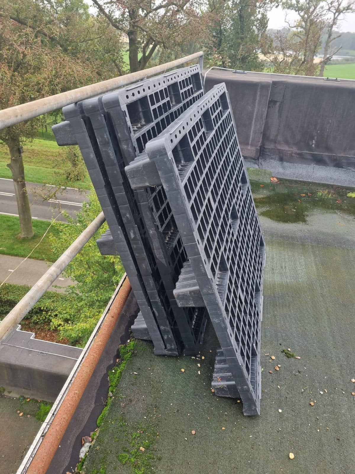 14 stuk Exportpal 1210 kunststof pallets, Doe-het-zelf en Verbouw, Ophalen, 100 cm of meer, 60 cm of meer, Overige typen