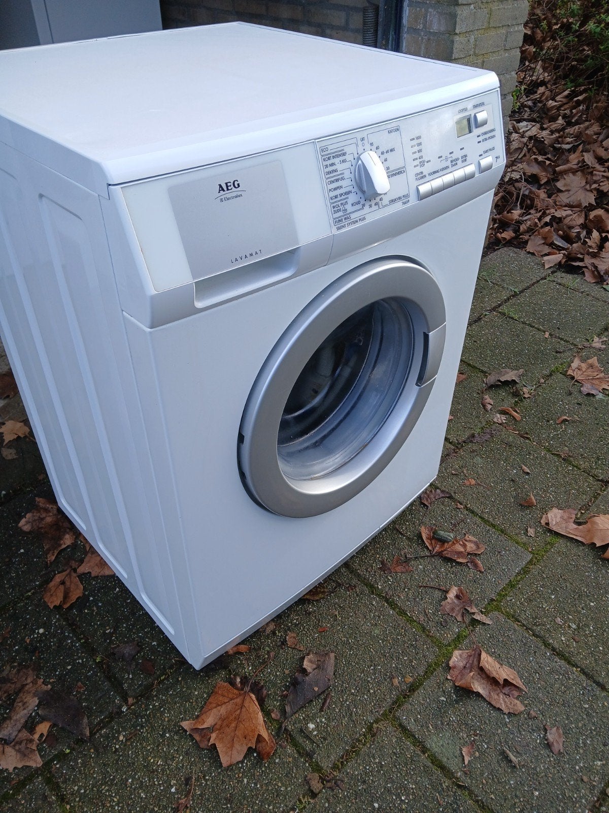 Wasmachine Aeg Lavamat 1600rpm 7kg A+++ nette staat!, Ophalen, 6 tot 8 kg, Minder dan 85 cm, Voorlader