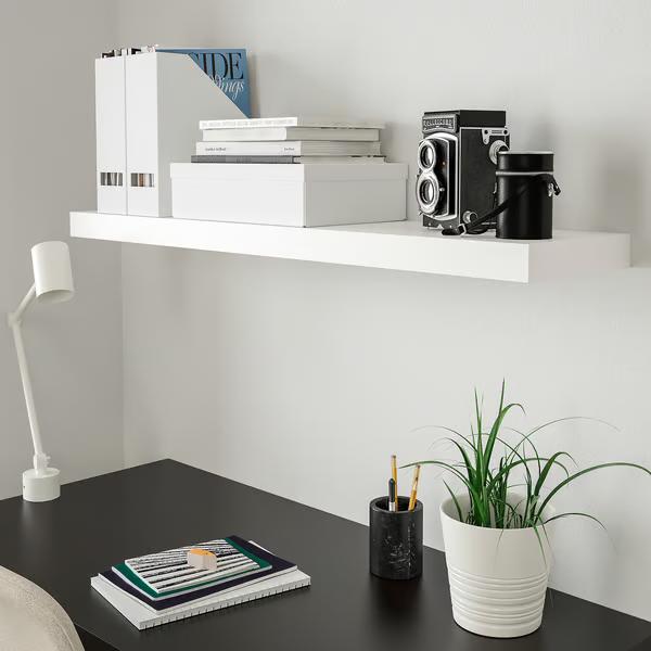 IKEA Lack  2 stuks wandplank Wit, Ophalen, Zo goed als nieuw