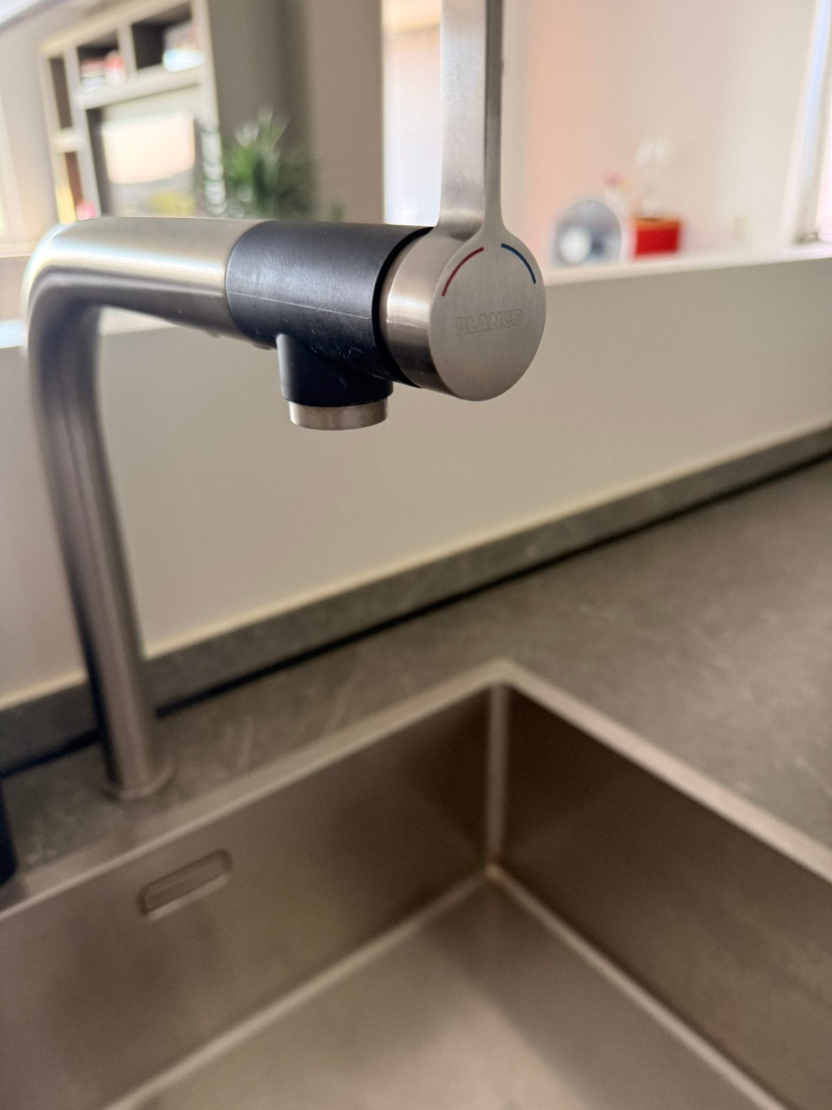 Mengkraan Keukenkraan Blanco Vonda, Minder dan 50 cm, Zwart, Ophalen of Verzenden, Zo goed als nieuw