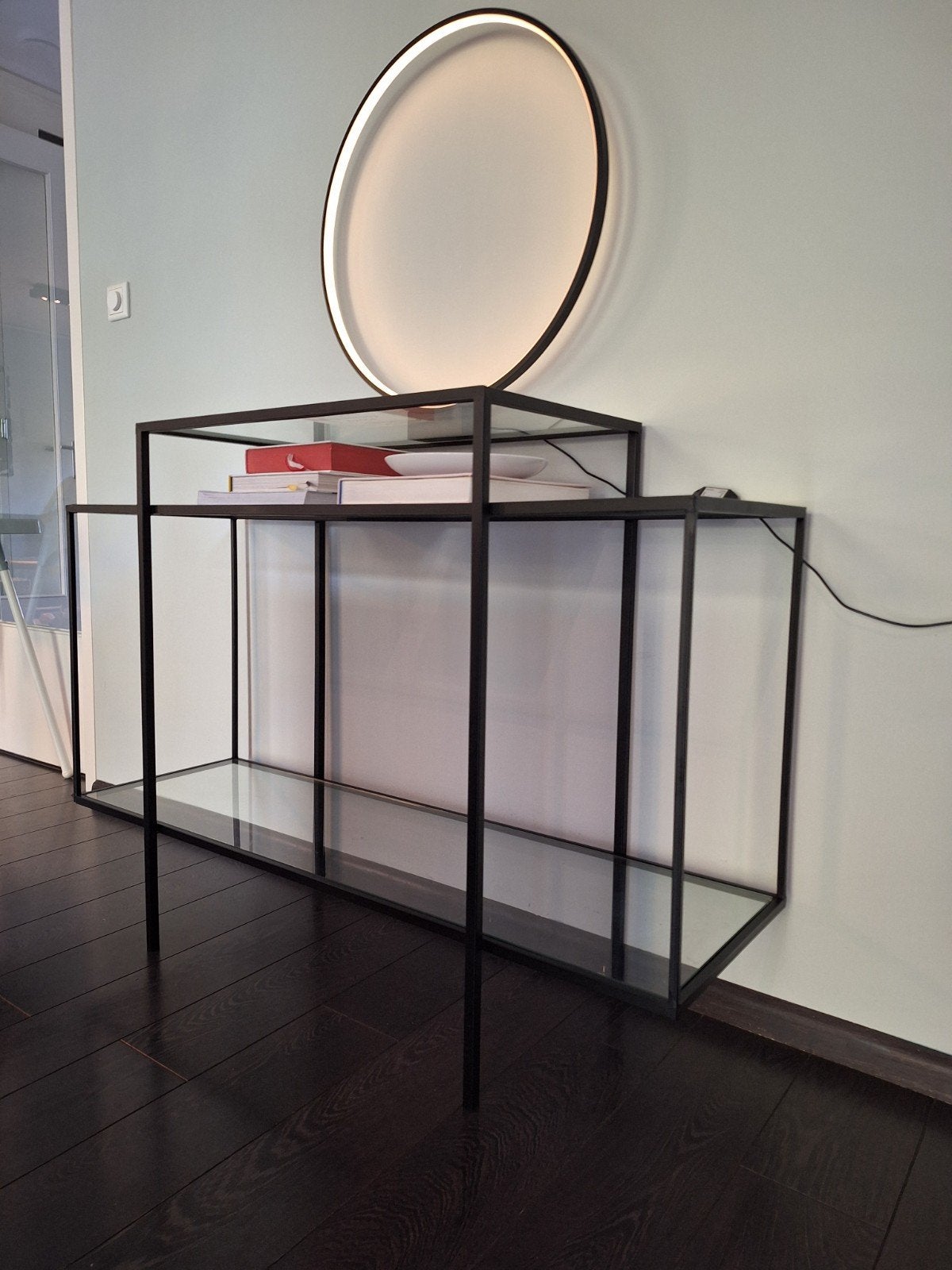 dressoir, Huis en Inrichting, Ophalen, Gebruikt, 200 cm of meer, Glas