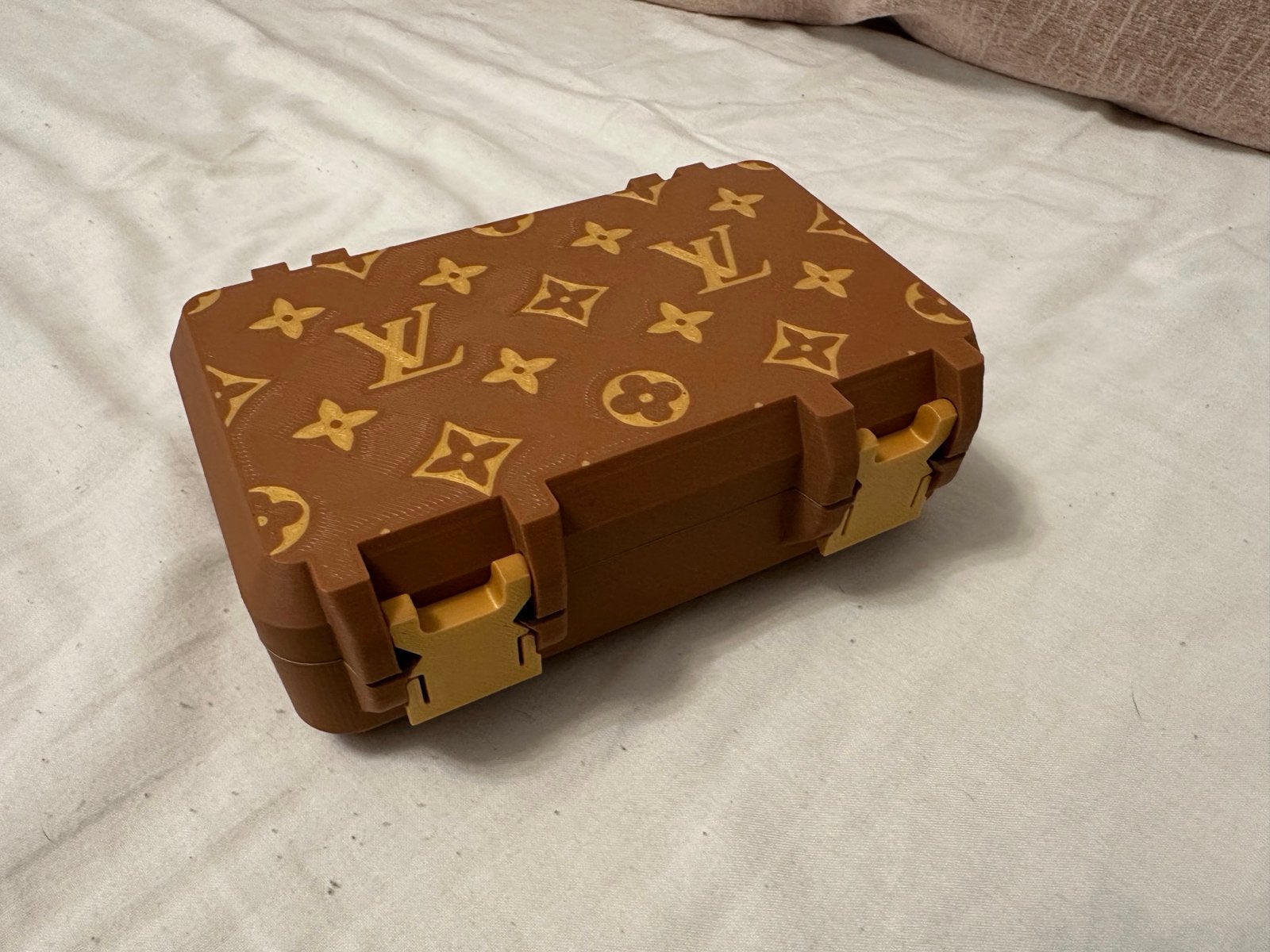 3D geprinte Louis Vuitton opbergcase - Alle kleuren mogelijk, Overige typen, Nieuw, Meerkleurig, Ophalen of Verzenden