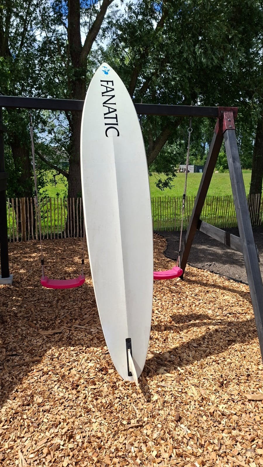Fila Windsurfplank met vin en zwaard, Overige merken, 250 tot 300 cm, Gebruikt, Ophalen of Verzenden