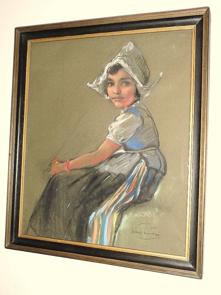 Zeer Mooi Oud Werk van Clemens Bisschops uit 1933, Ophalen