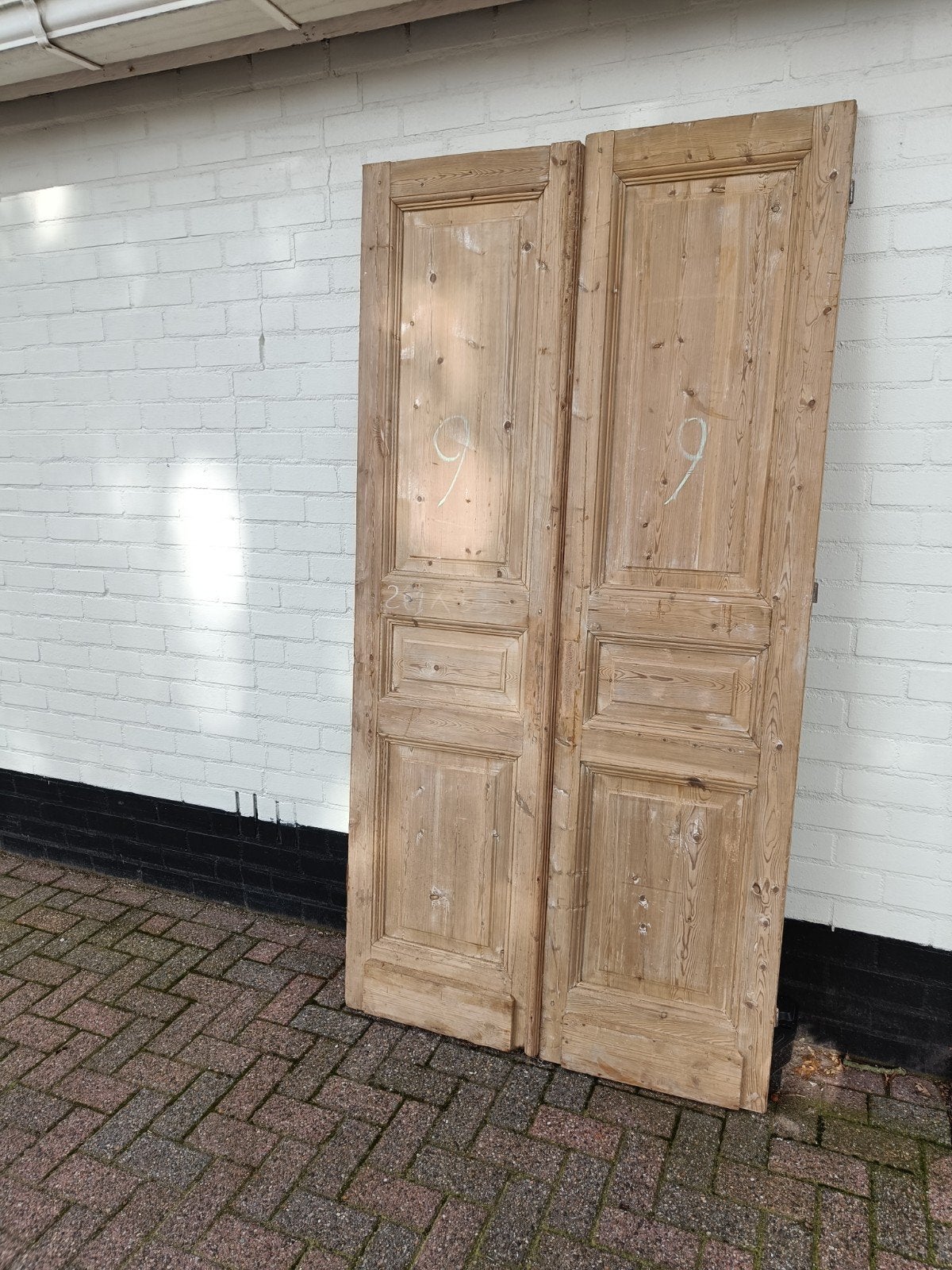 paneeldeuren kastdeuren oude deuren, Ophalen