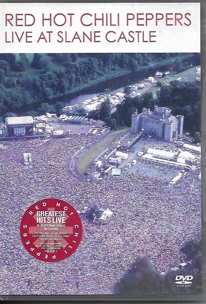 Red Hot Chili Peppers - Live at Shane Castle, Alle leeftijden, Ophalen of Verzenden, Gebruikt, Muziekvideo's