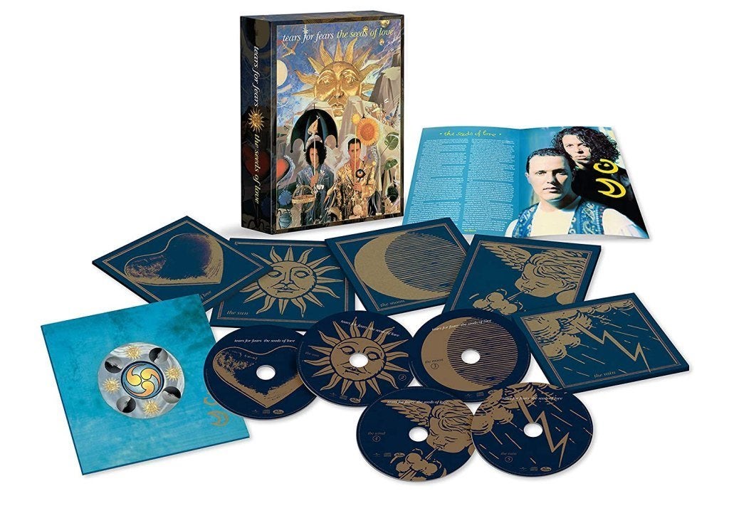 4Cd+BRDvd Box Tears For Fears The Seeds Of Love LtdEdt NIEUW, Boxset, Pop, Nieuw in verpakking, Inclusief DVD
